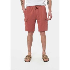 SURVÊTEMENT Short jogging Homme NEGO - Rouge - Fitness - Taill