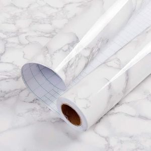 Rouleau Adhésif PVC Effet Marbre Ou Granite - 3m X 40cm - Neuf Pour Déco Murale Ou Meuble