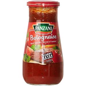 SAUCE CHAUDE Panzani Sauce Bolognaise 500 g