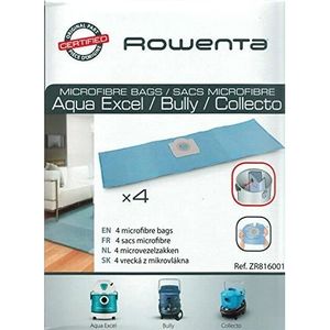 SAC ASPIRATEUR Rowenta ZR816001 Boîte de 4 Sacs Microfibres pour 