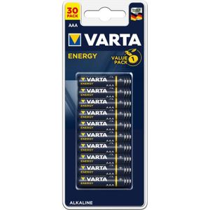 PILES VARTA Pack family de 30 piles alcalines Energy AAA