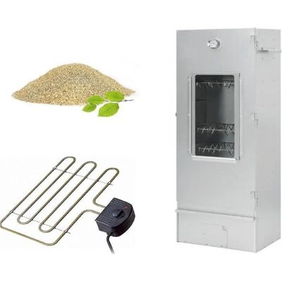 LIHAO Générateur De Fumée Froide Inox Pour Barbecue Fumoir Viande Poisson - Avec Brosse Nettoyage