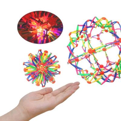 Balles Magiques Extensibles - Lot De 2 - Jouet Sensoriel Anti-Stress - S'étire De 11cm à 24cm Ou 18cm à 30cm - Pour Enfants Et Adultes - 11