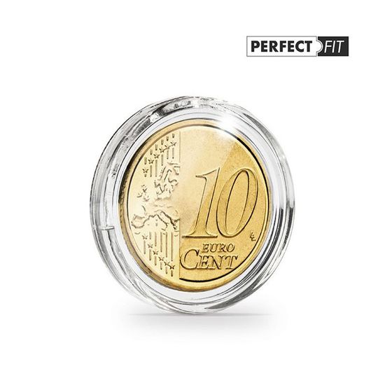Lot De 60 Capsules Pour Pièces – 46 Mm Avec Joints Mousse Et Boîte De Rangement