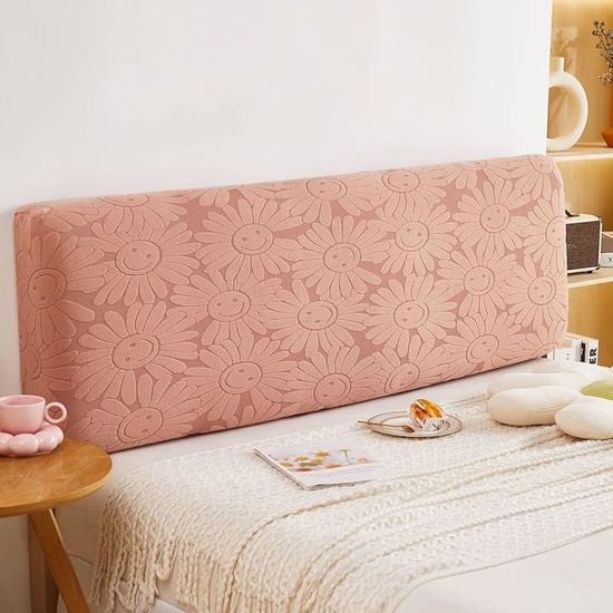 WSGJHB Housse de Tête de Lit Double Élastique Anti-Poussière