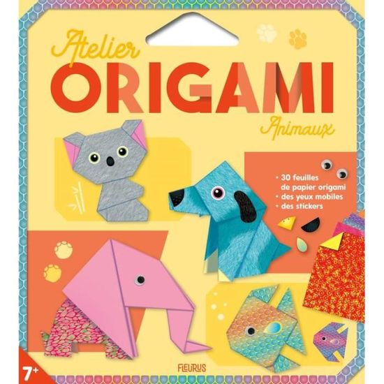 Kit Origami Zigzag Animaux - SES Creative - Pliez 9 Animaux En Papier !