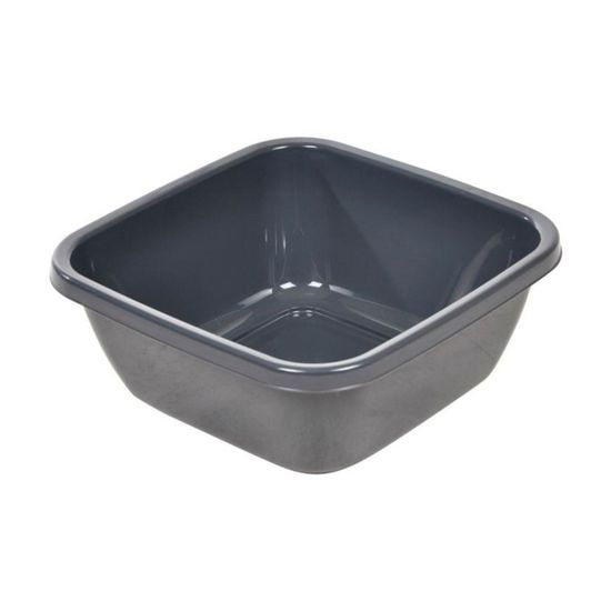 Homéa Passoire Plastique D25 X H10 Cm Anthracite - Égouttoir Robuste Et Pratique