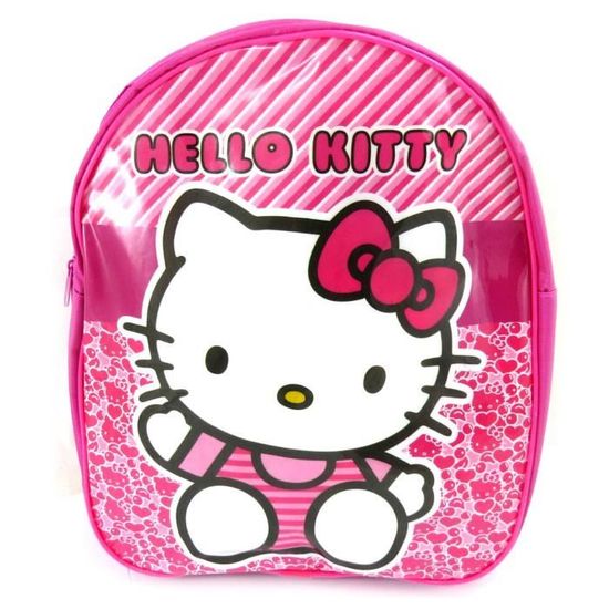 Sac De Batte De Baseball Hello Kitty - Rose - 31x7x9 Cm - Neuf