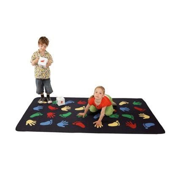 Tapis De Sol Geant 2x1m Motricite Pieds Et Mains Cdiscount Jeux Jouets
