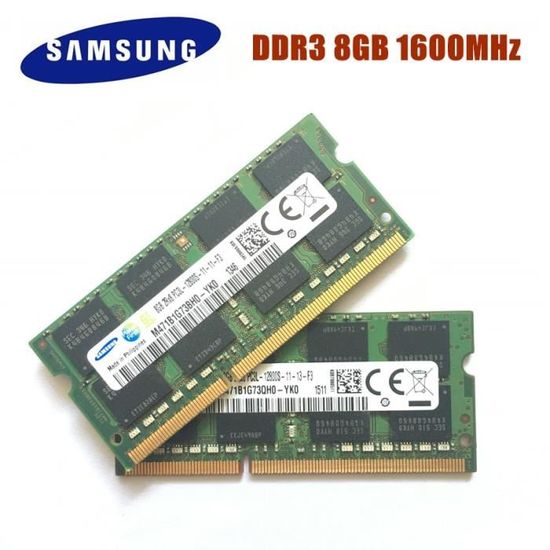Samsung 8gb ddr3 1600mhz laptop ram on sale