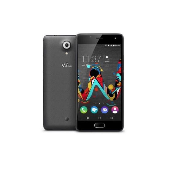 Smartphone -  Wiko - U Feel - Space Grey - Dual Sim - 16GO -  Vos Marques Tendances