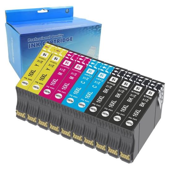 Woungzha 4x LC421 cartouches d'encre LC421 Compatible pour Brother
