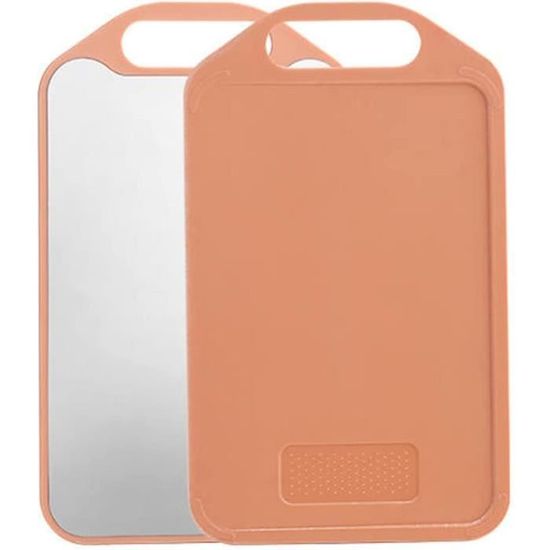 Planche à Découper Inox 304 - 34x23cm - Double Face - Facile à Nettoyer - Alimentaire