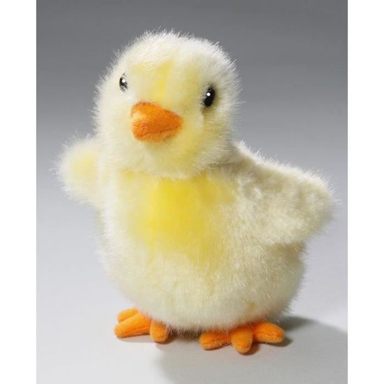 Poussin Mécanique Wind Up Jumping Poulet - Jouet Mignon à Remonter Pour Enfants - Jaune