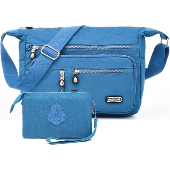 Sac Bandoulière Messenger White Stuff - 41x28 Cm, Bleu Marine, Bandoulière Bleue Ajustable - Neuf Avec étiquettes