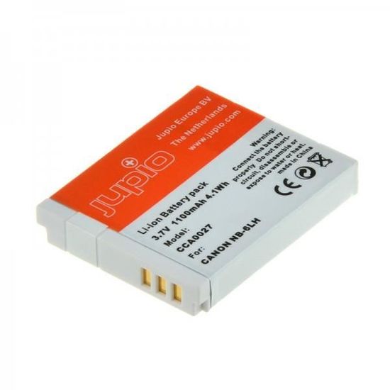 JUPIO Batterie NB-6LH pour CANON