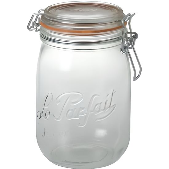 BOMEX Mason Jars Lot de 6 bocaux en verre avec couvercles hermétiques pour yaourt, confiture, épices, avoine pendant la nuit, conservation, décorations, gelée, dessert - 250 ml