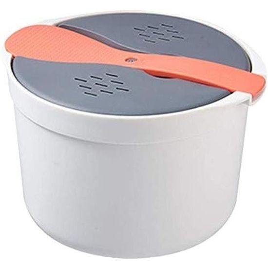 Cuiseur à Riz Micro-ondes Multifonction 2L - Cuisson Vapeur Rapide Et Facile