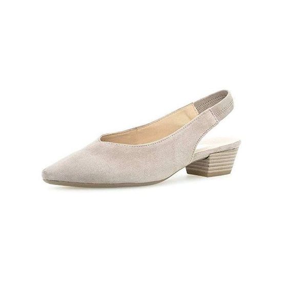 Sandales argentées en cuir - Gabor