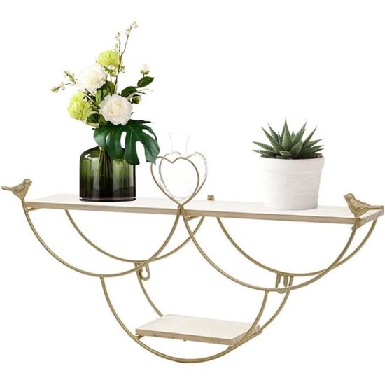 Lot De 7 Décorations Murales Fleurs Métal | Design Double Couche | Pour Salon, Chambre, Bureau - 5