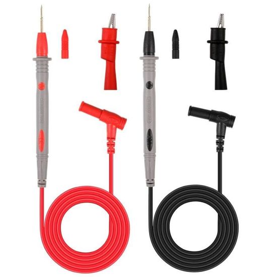 Multimètre Numérique Compact Avec Sondes - Précision Et Sécurité Jusqu'à 1000V