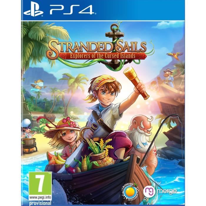 Just For Games Stranded Sails Explorers Of The Cursed Islands Jeu PS4