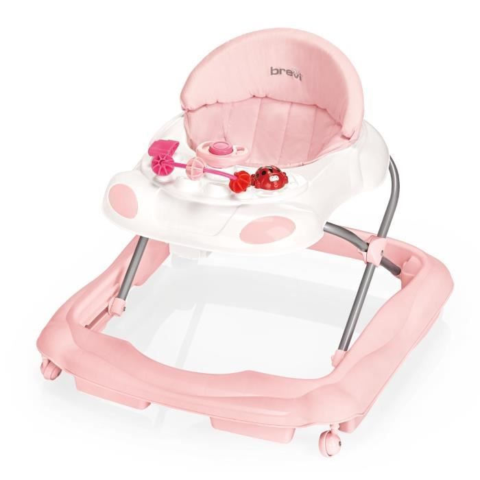 trotteur rose pas cher