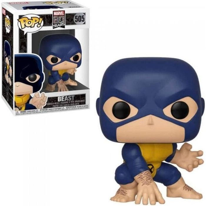 Funko Marvel 80th POP! Beast - vue 3