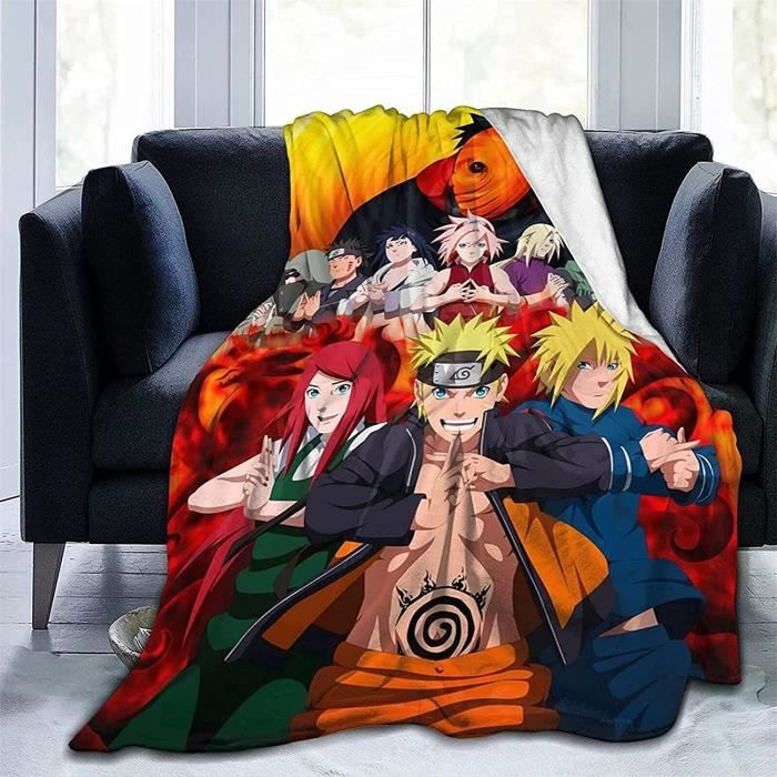 Couvertures Et Plaids Naruto - Impression en 3D - Disponible en Toutes  Saisons - Cadeau pour Les Fans D'anime 100x140cm[832] - Cdiscount Maison