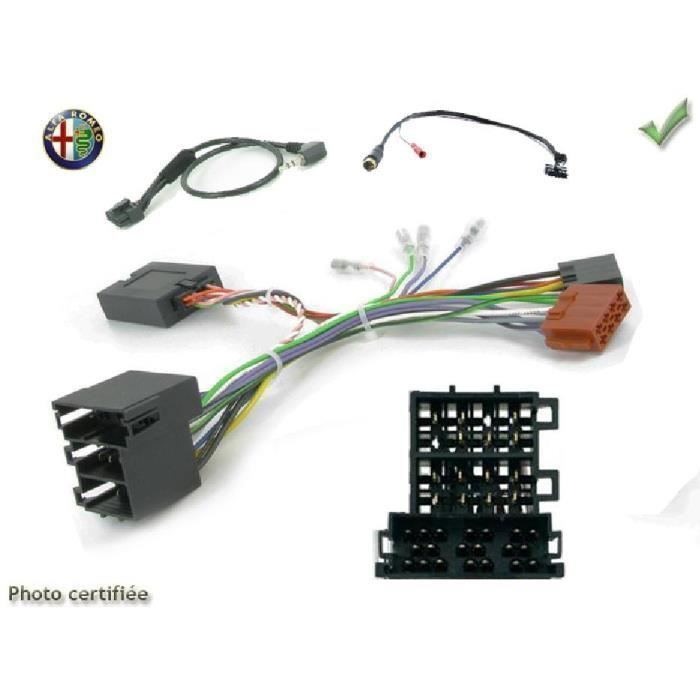 Interface Cde au Volant Alfa Romeo Giulietta/ Mito ap08 Pioneer/ Sony - ADNAuto - ADN-CAV