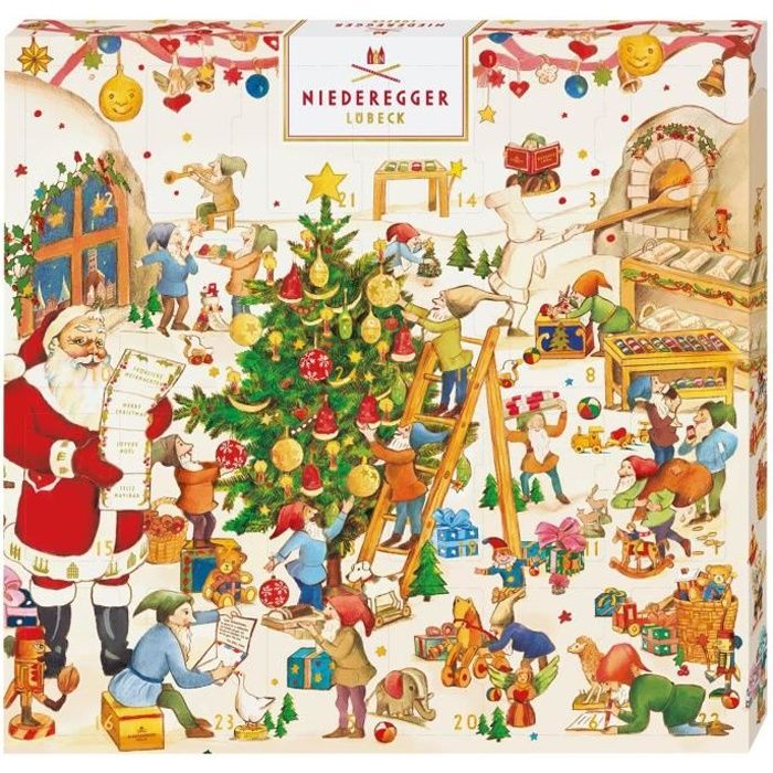 NIEDEREGGER Calendrier de l'Avent Atelier des Lutins 168g