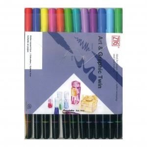 Feutres Vifs Aquarelle - ZIG Art & Graphic Twin