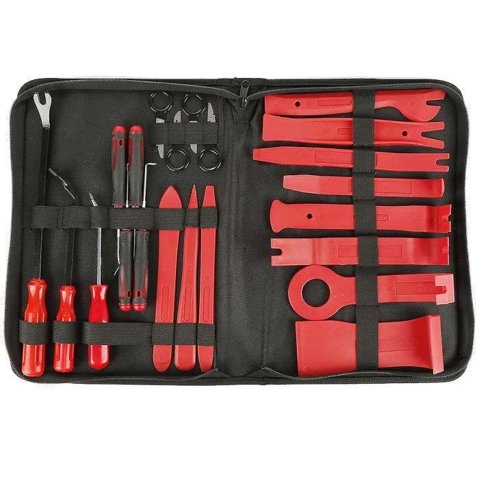 HOF-22 Pièces Outil Démontage Garniture Installation Kit Outils pour Panneau/Autoradio/ Accessoires/Tableau de Bord