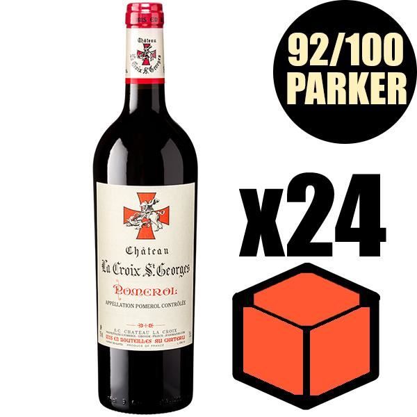 X24 Château La Croix Saint-Georges 2016 75 cl AOC Pomerol Vin Rouge