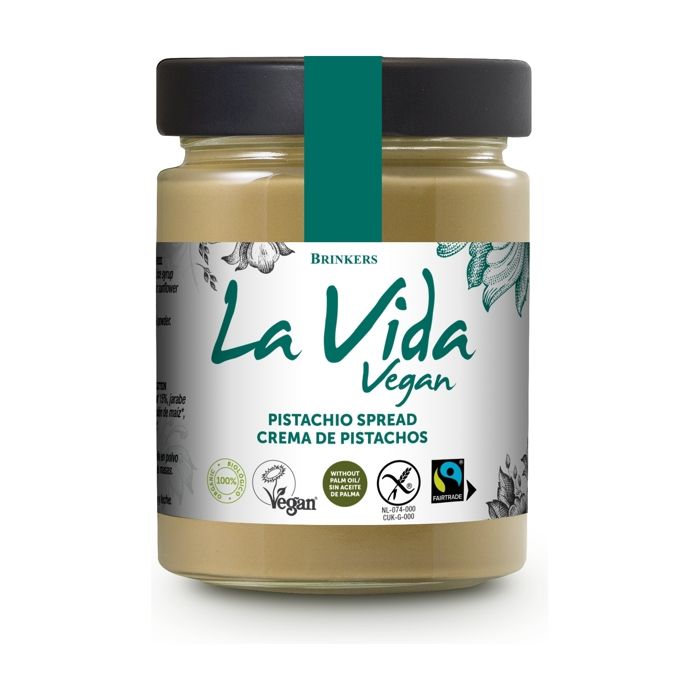 LA VIDA VEGAN - Crème de pistache bio 270 g de crème