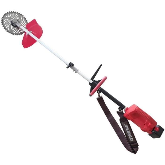 TURF SHEAR eacutebroussailleuse Tondeuse agrave Gazon Harnais Main eacutelectromeacutenager Tondeuse Rechargeable 36V eacutetril1017