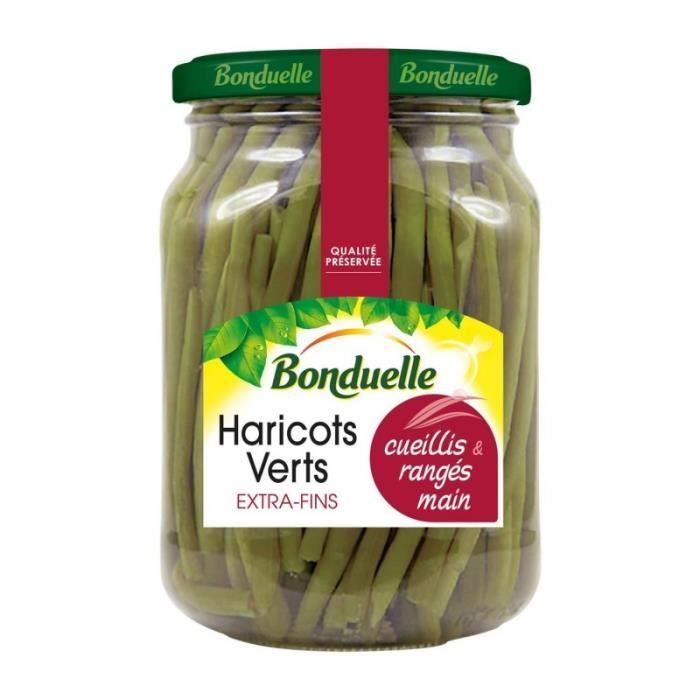 BONDUELLE - Haricots Verts Extra Fins Rangés 280G - Lot De 4