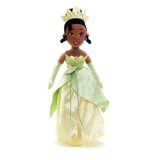 Jouet de poupée souple Tiana, 52 cm Disney, princesse et grenouille