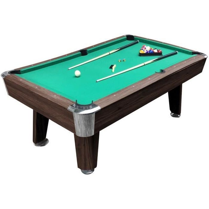 Billard LAS VEGAS 6 petit plan de jeu 180 x 90 cm / revêtement MDF GARLANDO