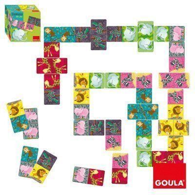 Goula - 53416 - Domino Carré Animaux