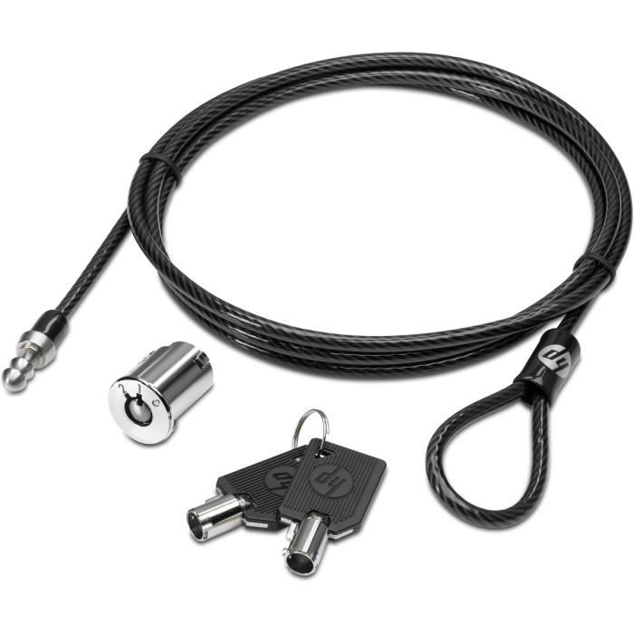 HP Docking Station Cable Lock - Câble de sécurité - 1.85 m