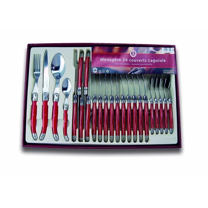 Ménagère ,couvert de table 24 pieces laguiole