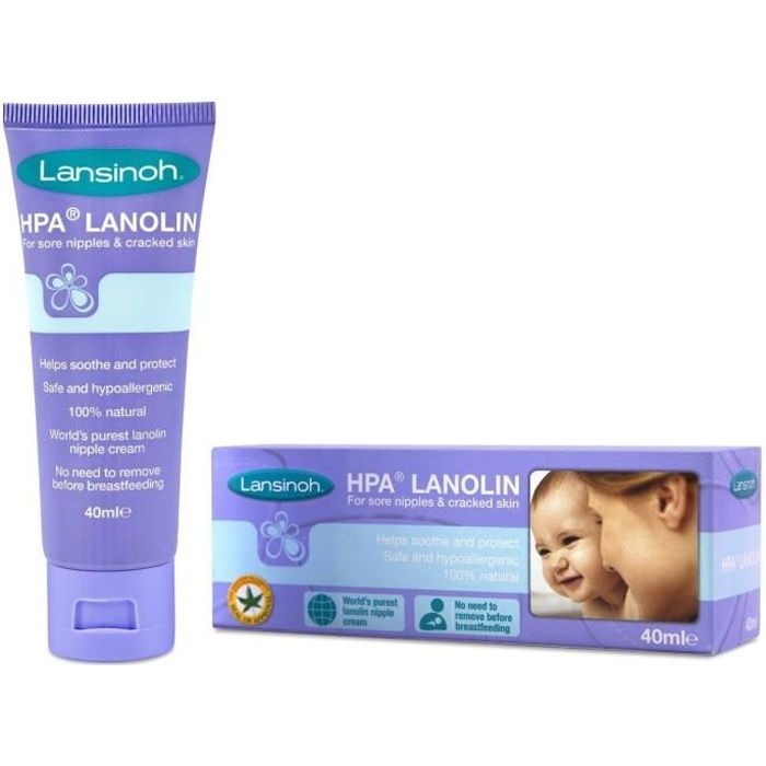 Lansinoh Crème lanoline HPA 40 ml