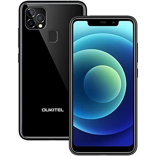 OUKITEL - Téléphone Portable 4G, C22 Smartphone Débloqué 128Go + 4Go, Triple Caméra 13MP, Écran HD+ de 5,86 Pouces, Batterie Haute