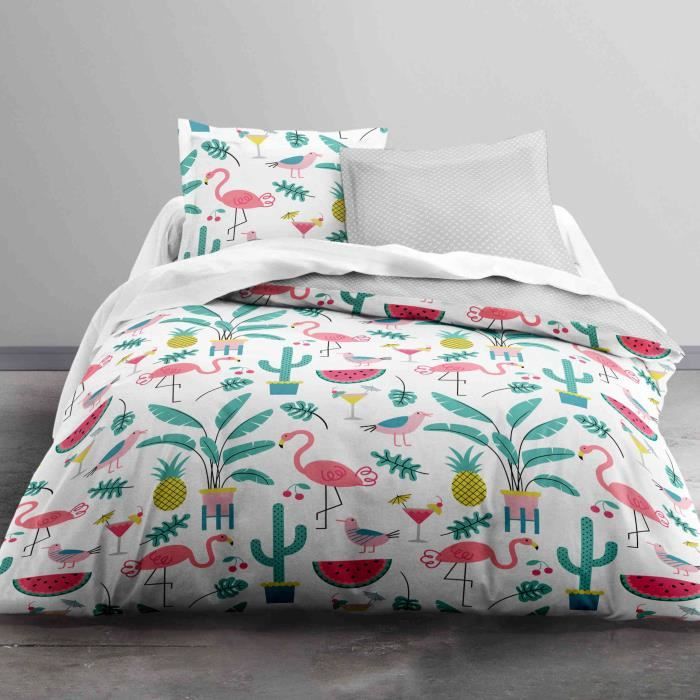 Parure de lit Today Sunshine Cocktail 100% coton - taille:220 x 240 cm