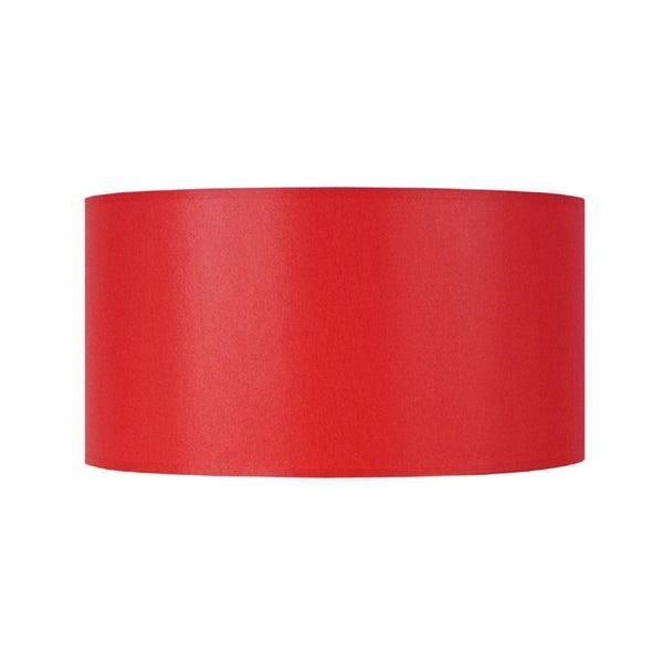 TOSEL Abat - Jour 1 lumière - luminaire intérieur - tissu rouge - Style urbain - H22cm L40cm P40cm