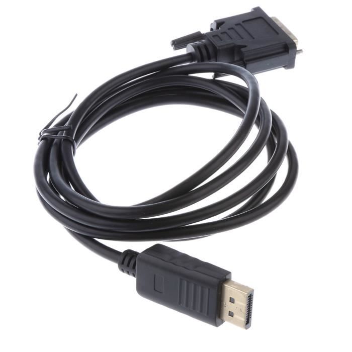 CABLE - CONNECTIQUE POUR PERIPHERIQUE Câble 1PiecexDP vers DVI
