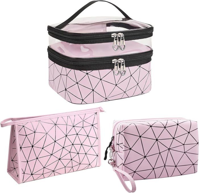 LOVE URBAN BEAUTY Trousse maquillage rose vif - Kit maquillage 82