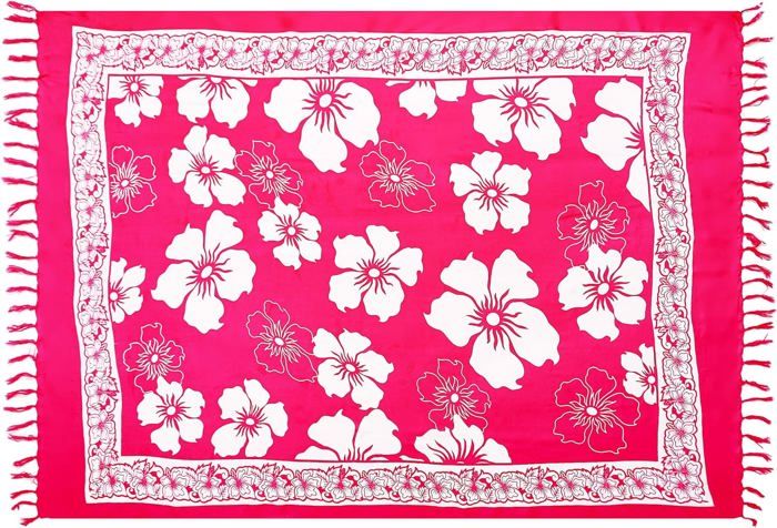 WORU Sarong Mandala Paréo Plage - Foulard Multifonction 180x120cm - Bali