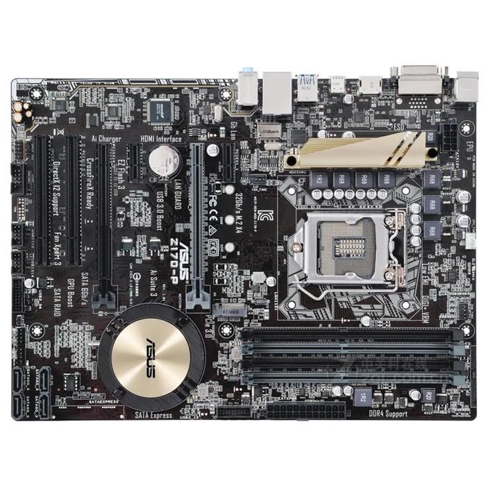 Carte mère ASUS Z170-P Intel Z170 LGA 1151 4xDDR4 64GB ATX - Asus